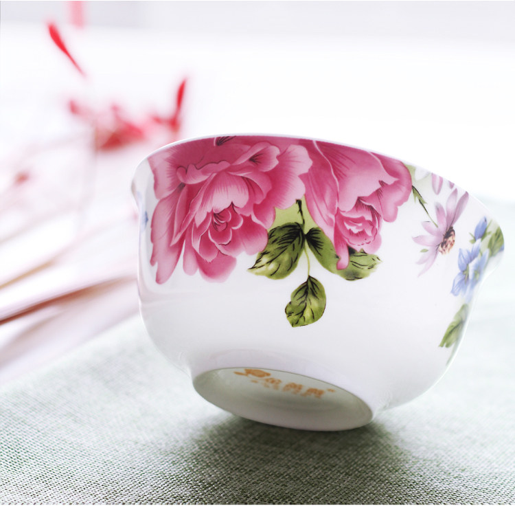 唐山贵妃骨瓷餐具家用碗韩式汤碗