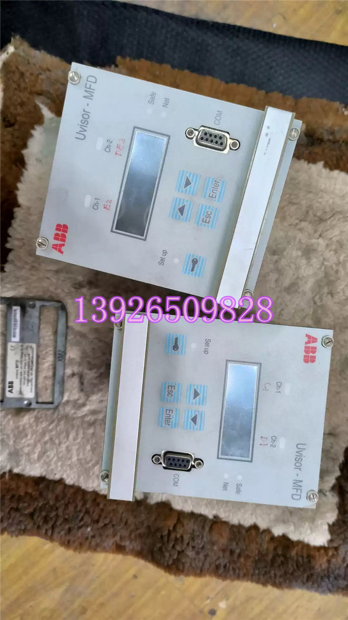abb火检控制器Uvisor MFD黑屏专修 不通电 黑屏不启动维修 - 实物图