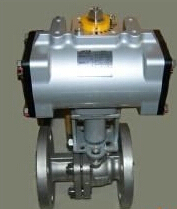 DN32 FA-10UTB 代替国产Q641F 进口日本气动不锈钢球阀 法兰 10K