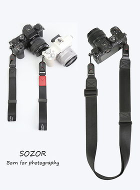 相机快拆肩带尼康富士腕带手绳单反微单挂绳斜挎款尼龙背带减压