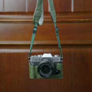 富士微单底座皮套适用于XS20 10xt30二代XT5相机包保护壳半套复古