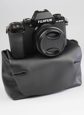 微单相机包适用富士XT30XM5XE5拍立得gfx100防水布/真皮收纳内胆