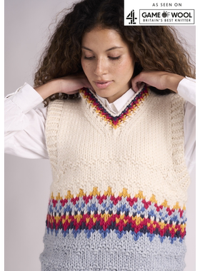 Game of Wool | 雪佛龙背心材料包