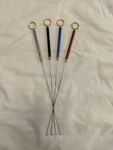 3K碳纤维管鳝鱼钩纯手工制作无倒刺一体360度旋转传统硬钩