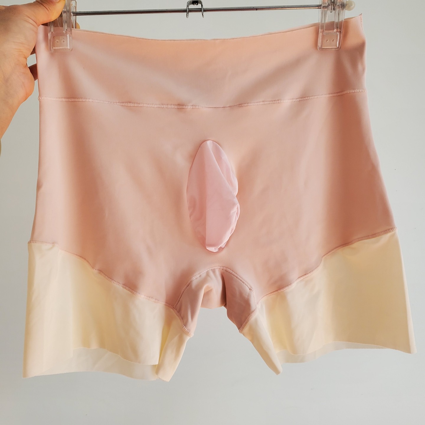 高腰冰丝平角裤男枪弹分离大囊袋内裤拼接不卷边裸感透气运动裤衩,女士内衣/男士内衣/家居服,男平角内裤,淘宝优惠券,粉丝福利购,淘宝优惠卷