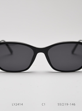 猫眼黑色TR90偏光太阳眼镜男女高级感时尚网红个性墨镜防紫外线潮