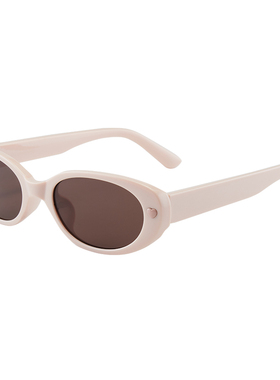 粉色猫眼爱心太阳眼镜男女款潮辣妹复古明星同款街拍墨镜防紫外线