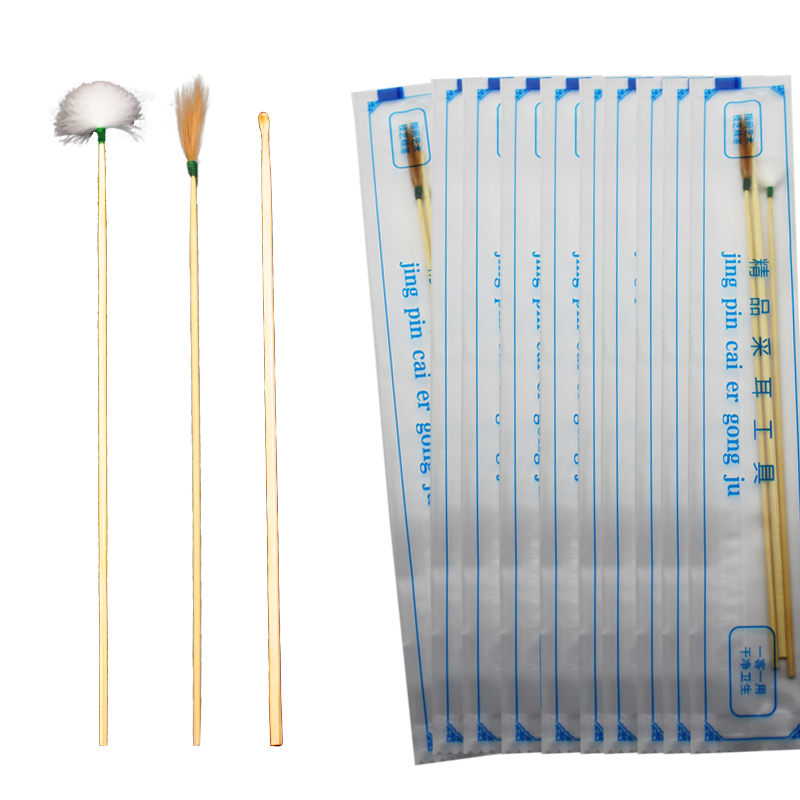 一次性采耳工具专业套装掏耳神器挖掏耳朵鹅毛棒羽毛挖耳勺鸡毛棒