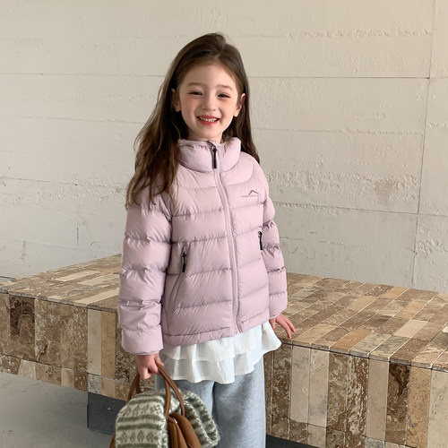 女童轻薄羽绒服90绒防风保暖