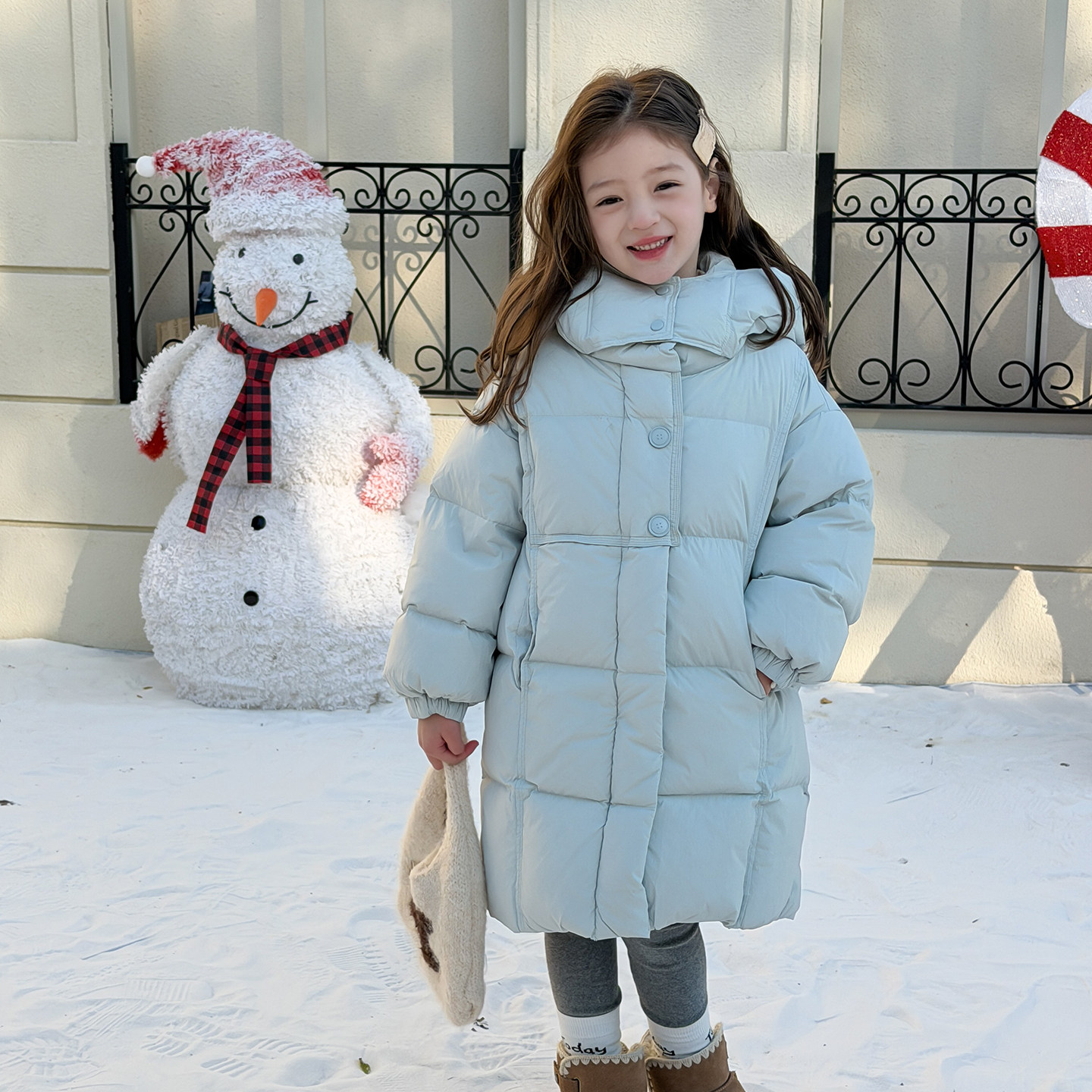 女童羽绒服中长款2025冬装加厚保暖90白鸭绒儿童新款连帽童装外套,童装/婴儿装/亲子装,羽绒服,淘宝优惠券,粉丝福利购,淘宝优惠卷