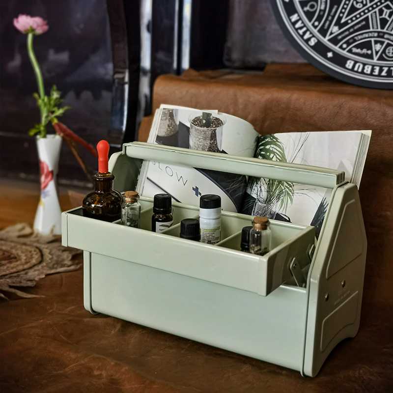 DULTON金属桌面复古工具盒