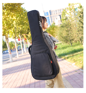 吉他琴包 41寸双肩通用12毫米民谣背包套袋子古典男女加厚吉他包