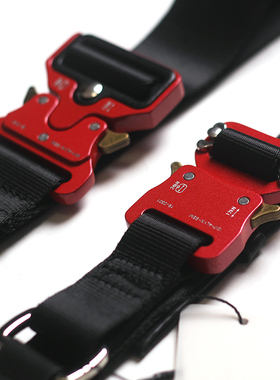 ALYX腰带 牛货 1017 ALYX 9SM腰带BELT 男女情侣红色战术机能皮带