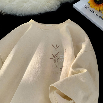 纯棉短袖男士夏季中国风男装