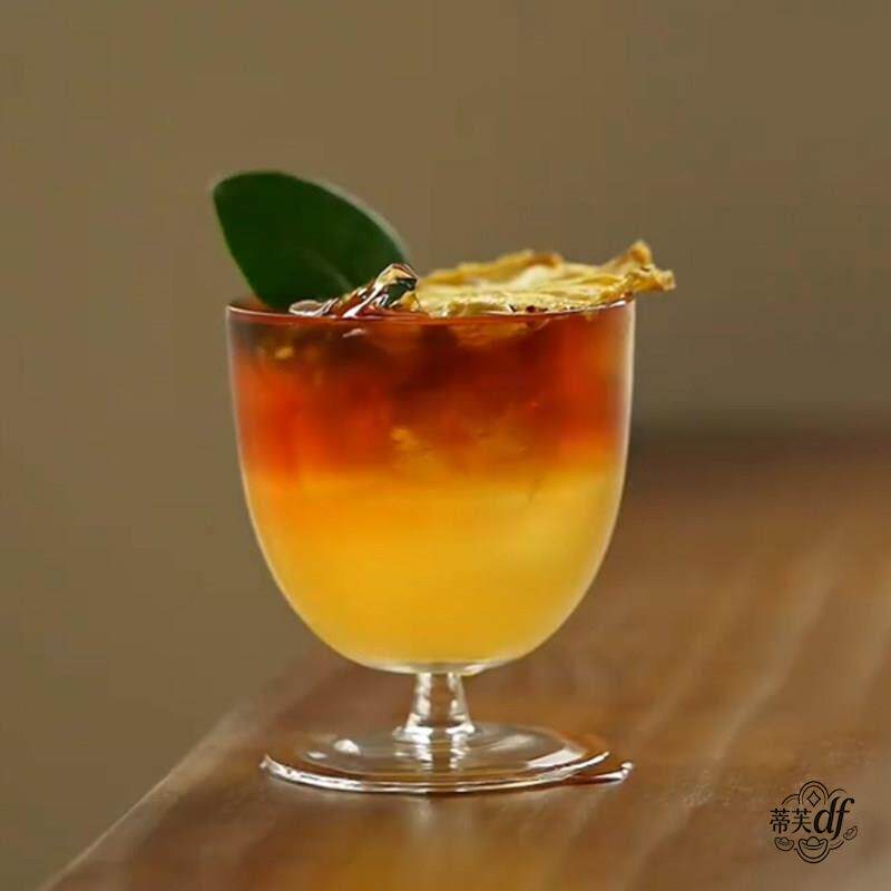 鸡尾酒杯子日式木村超薄古典杯塔杯矮脚玻璃杯调酒杯香槟杯子矮脚