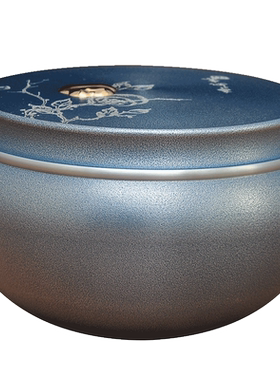 纯锡茶叶罐密封罐锡罐存装茶叶罐密封罐家用茶叶盒送恩师退休礼品