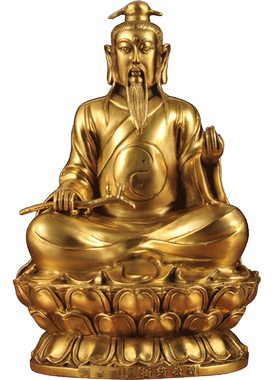 杨筠松祖师家居客厅神像工艺品