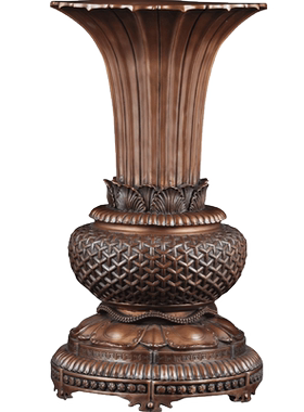 紫铜套装香炉供佛花瓶烛台寺庙