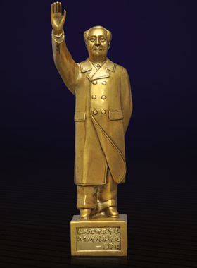 工艺客厅办公室桌面礼品毛主席像