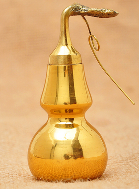 八卦黄铜葫芦风水招财家居摆设