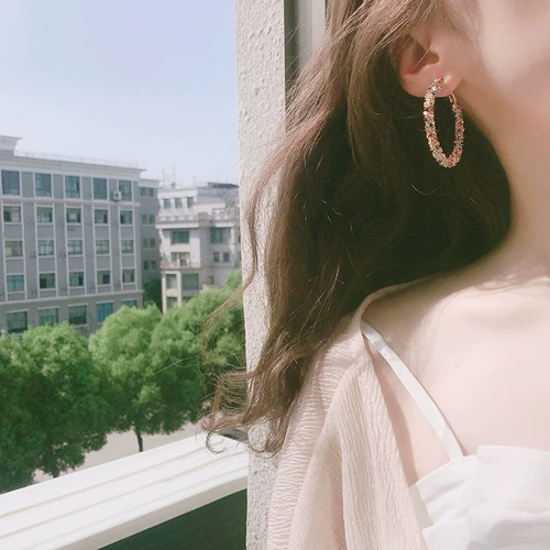 Модные серьги, популярно в интернете, 2020 года, яркий броский стиль, изысканный стиль, европейский стиль