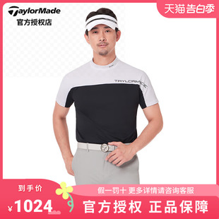 T恤POLO衫 Taylormade泰勒梅高尔夫服装 短袖 24新款 Block男士 M19503