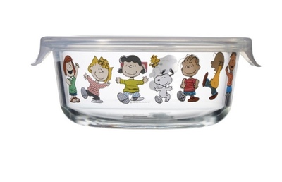 p史努比snoopy保鲜盒玻璃盒