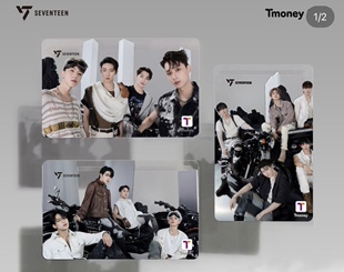 韩国代购2022年seventeenth 团体相 Tmoney交通卡