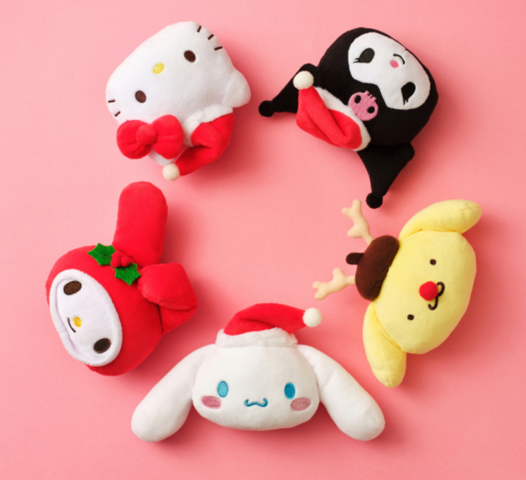 韩国正品三丽鸥Hello Kitty 蛋糕店联乘限定圣诞节玩偶娃娃挂件