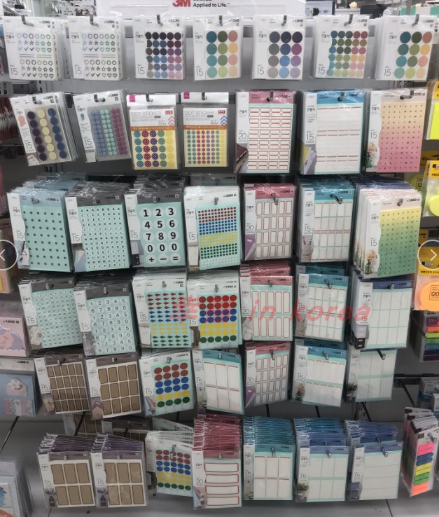 韩国代购大创 DAISO 卡通可爱 贴纸 多款 pvc贴纸手账素材