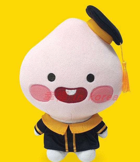 现货韩国代购正品kakaofriends公仔熊熊娃娃屁桃毛绒玩偶毕业礼物