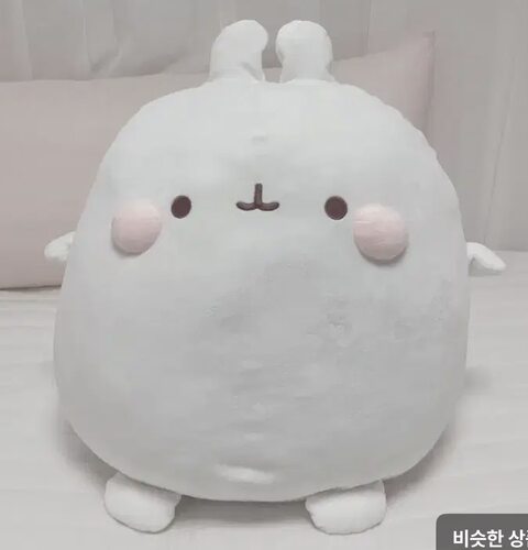 molang土豆兔抱枕玩偶毛绒娃娃