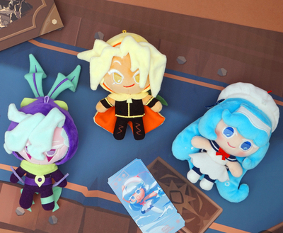 韩国正品 跑跑姜饼人饼干Cookie Run冒险塔玩偶毛绒公仔挂件玩具