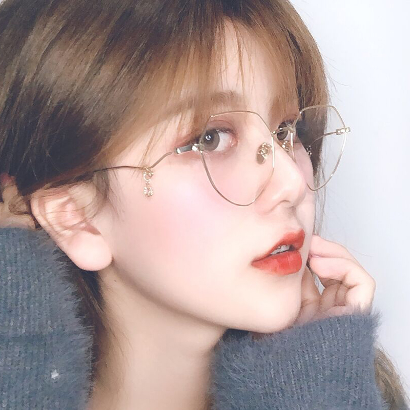 º«°æÑÛ¾µ¿òÍøºì¿î½üÊÓŮԲÁ³´óÁ³·À·øÉäÀ¶¹â¶à±ßÐεõ×¹ËØÑÕÆ½¹â¾µ