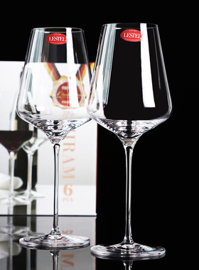 德国进口Lestel水晶红酒杯高脚杯葡萄酒杯醒酒器酒具套装家用杯子