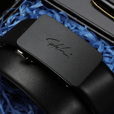 沙驰男士真皮腰带2025新款潮高档官方正品皮带年轻人裤腰带送男友