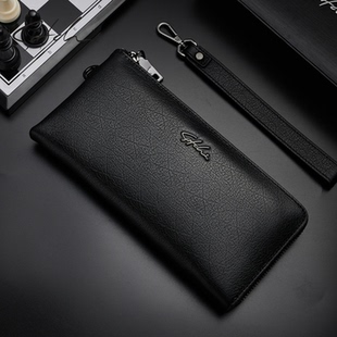 SATCHI/沙驰2025新款手包商务真皮手抓包男头层牛皮正品手拿包