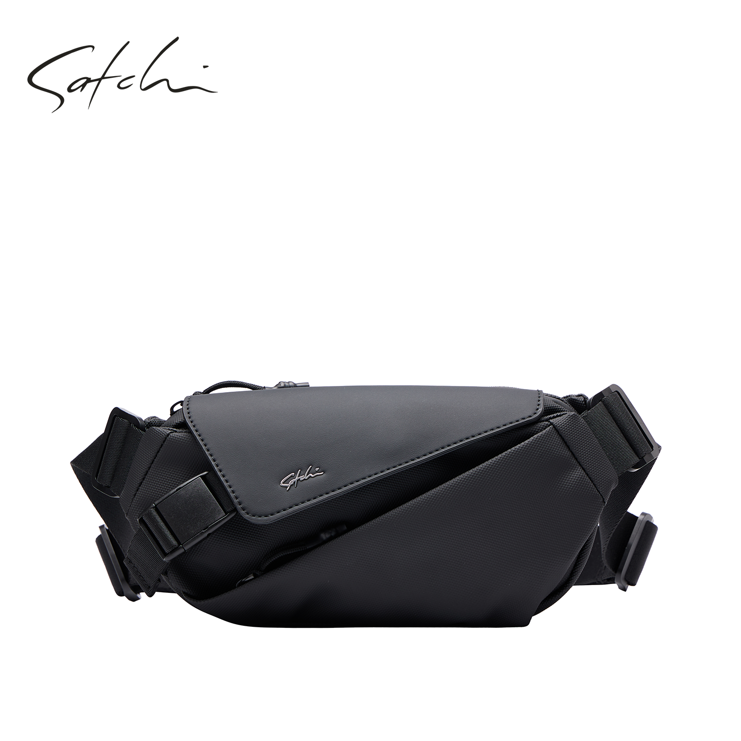 SATCHI/沙驰新款小号机能斜挎包男士户外通勤休闲小胸包骑行背包,箱包皮具/热销女包/男包,男士包袋,淘宝优惠券,粉丝福利购,淘宝优惠卷