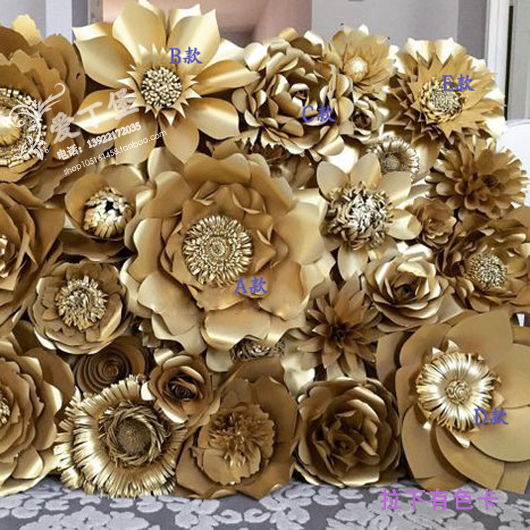 originality Paper flowers Stores Showcase Exhibition Wedding scene Stage layout prop Background wall Decorative flowersin the Festive supplies/Gift , Wedding Themes/Props , Wedding silk flower  category - from Buy2taobao.com to provide professional Taobao agent buy service