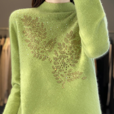 品牌女装高端2025新款毛衣秋冬针织衫上衣女秋冬内搭打底衫