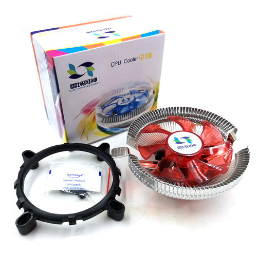 CPU散热器1150/1151/1155 i3 i5 AMD AM4 台式机电脑CPU风扇静音