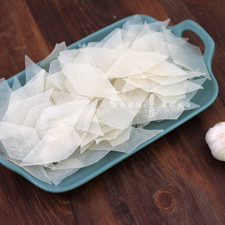 福建福州特产锅边糊片福清早餐鼎边糊1kg/箱包邮方便速食街边早点