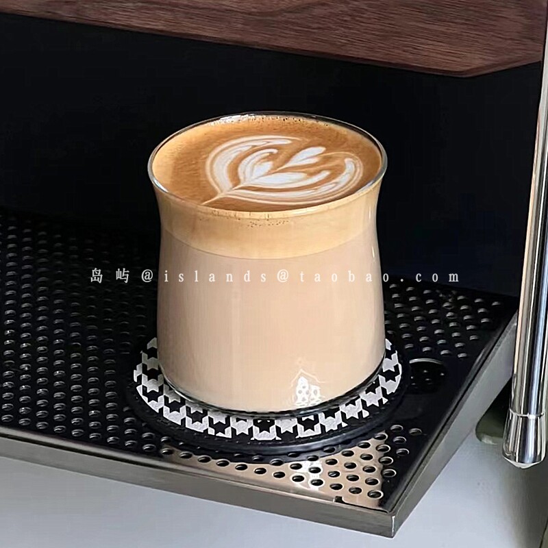 简约ins玻璃反口咖啡杯