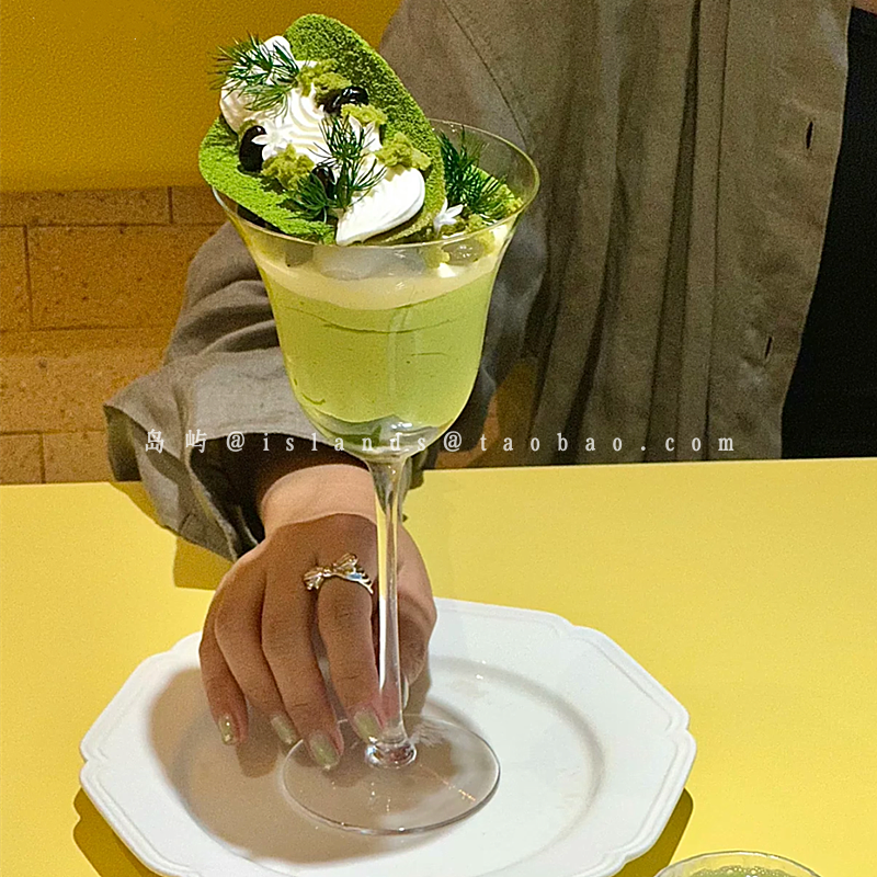 ins风阔口香槟杯高脚杯古典鸡尾酒杯特调奶油饮品杯气泡水饮料杯,餐饮具,鸡尾酒杯,淘宝优惠券,粉丝福利购,淘宝优惠卷