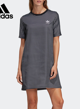 Adidas/阿迪达斯正品Originals三叶草 女子TEE DRESS连衣裙DU9871