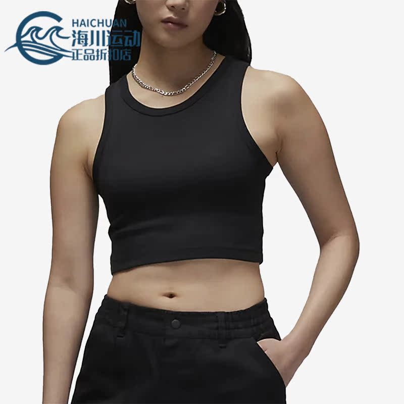 耐克女子运动休闲圆领无袖背心