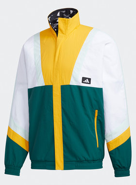 Adidas/阿迪达斯正品秋新款男子休闲舒适训练运动外套GM4444