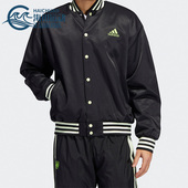 篮球运动休闲夹克 Adidas 新款 米切尔男子春季 HB5439 阿迪达斯正品