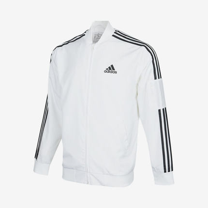 Adidas/阿迪达斯正品新款男子运动时尚休闲拉链夹克H14635