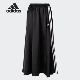 女子休闲运动型格裙装 Adidas GL4244 SKIRT MHS 阿迪达斯正品